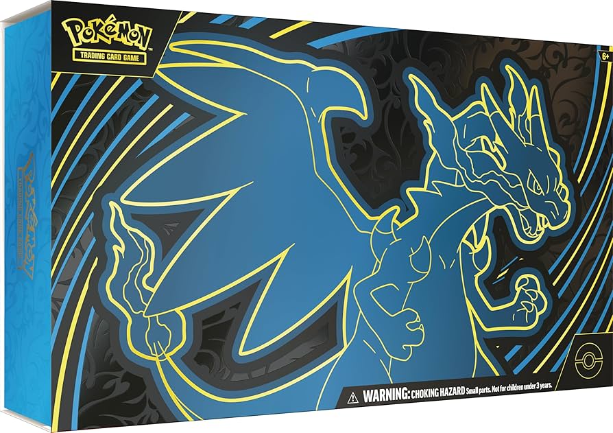 Pokémon TCG Mega Evolution Charizard Ultra Premium Collection | Exclusive Ultra-Premium Box Set | Collector’s Display Case, Promo Cards, Booster Packs & Accessories