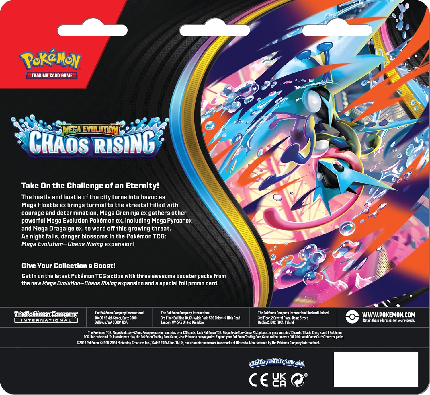Pokémon Mega Evolution: Chaos Rising Triple Pack