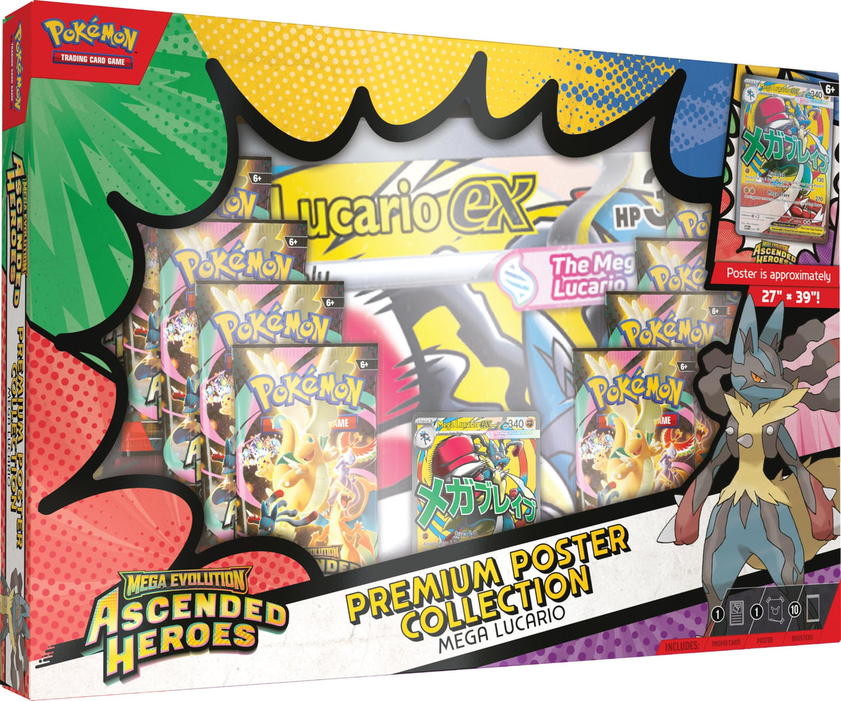 Pokémon TCG: Mega Evolution—Ascended Heroes - Premium Poster Collectio ...