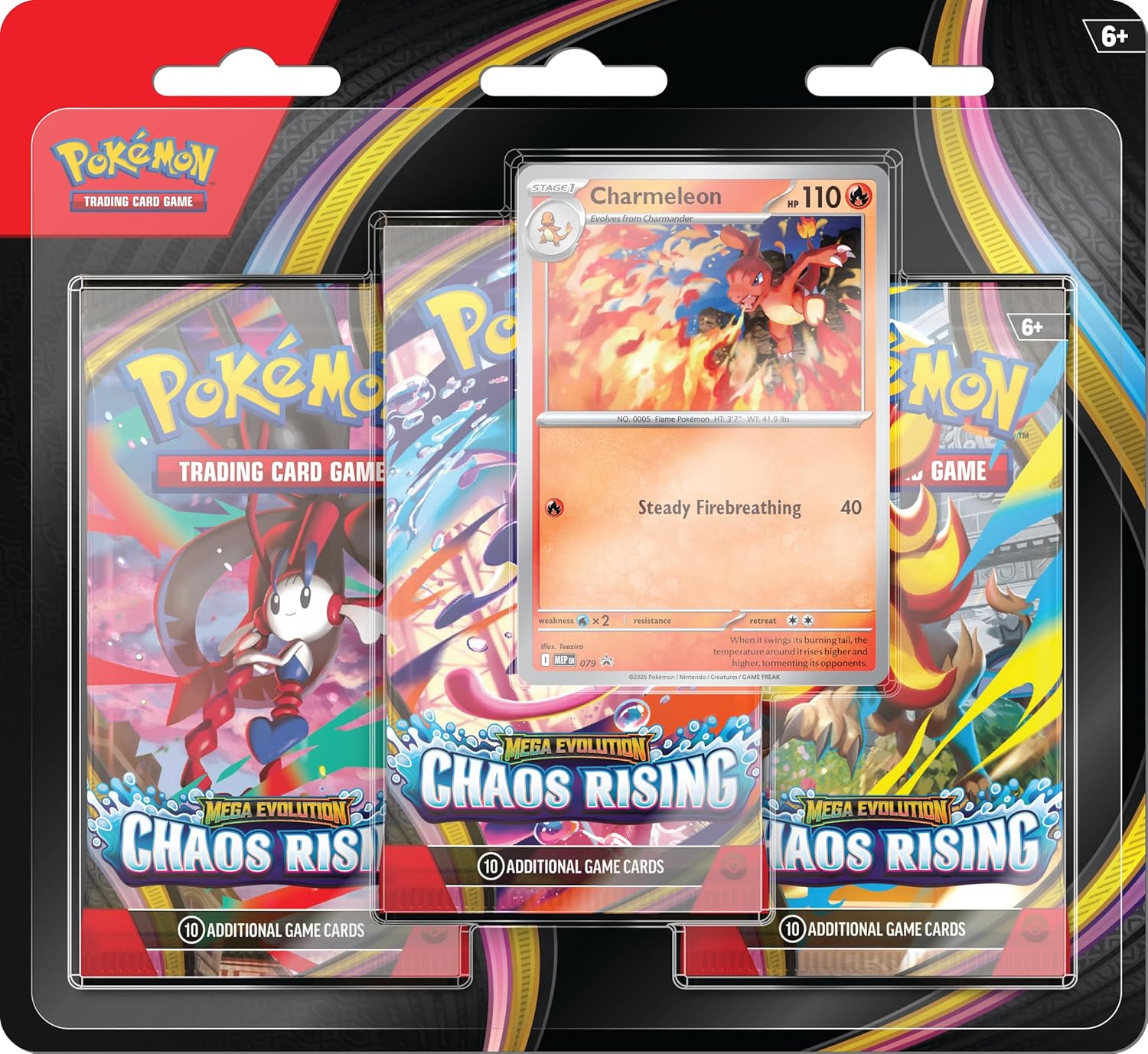 Pokémon Mega Evolution: Chaos Rising Triple Pack