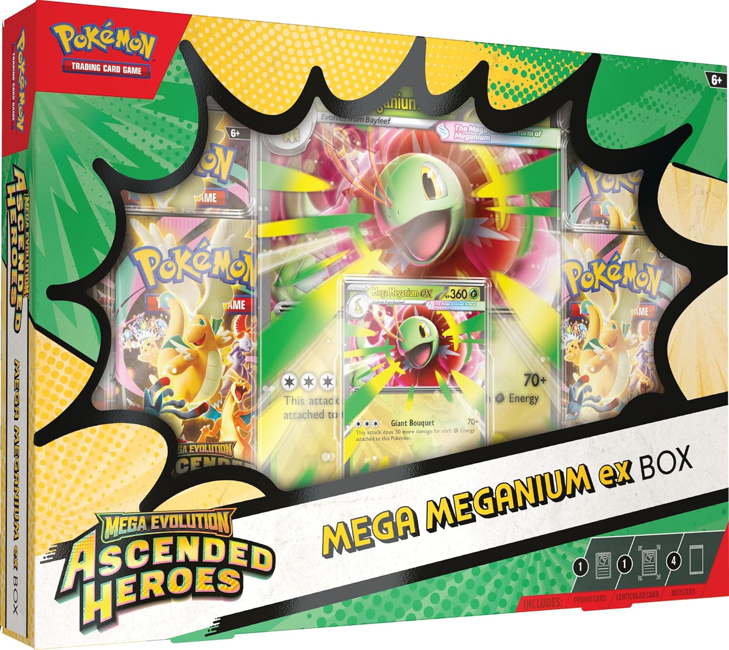 Pokémon TCG: Mega Evolution Ascended Heroes Mega Meganium ex Box