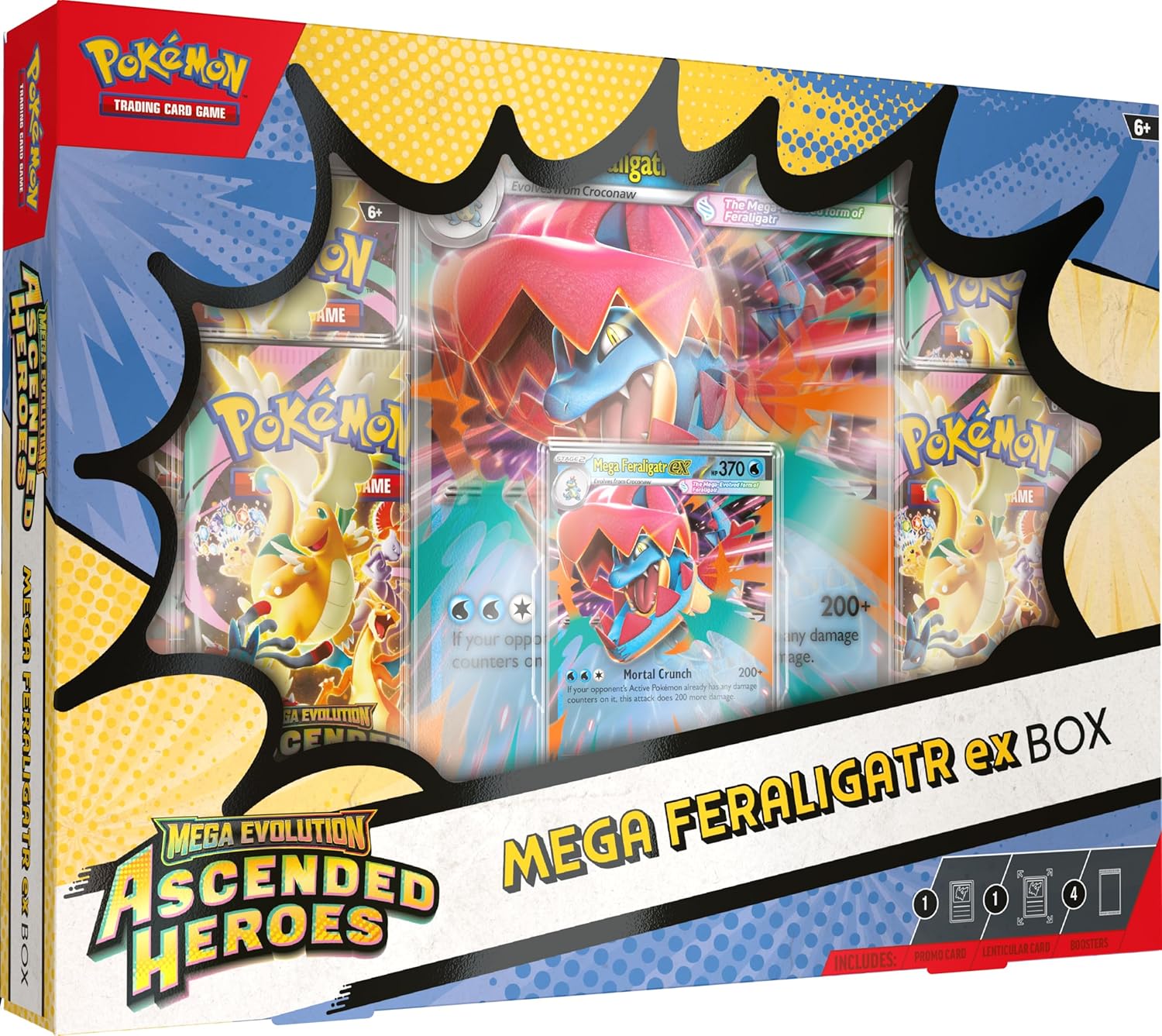 Pokémon TCG: Mega Evolution Ascended Heroes Mega Feraligatr ex Box