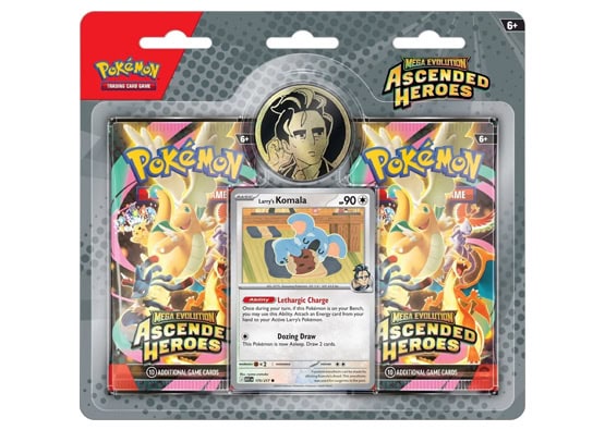 PokemonTCG: Mega Evolution - Ascended Heroes 2 Pack Blister 2026 (Random Promo)