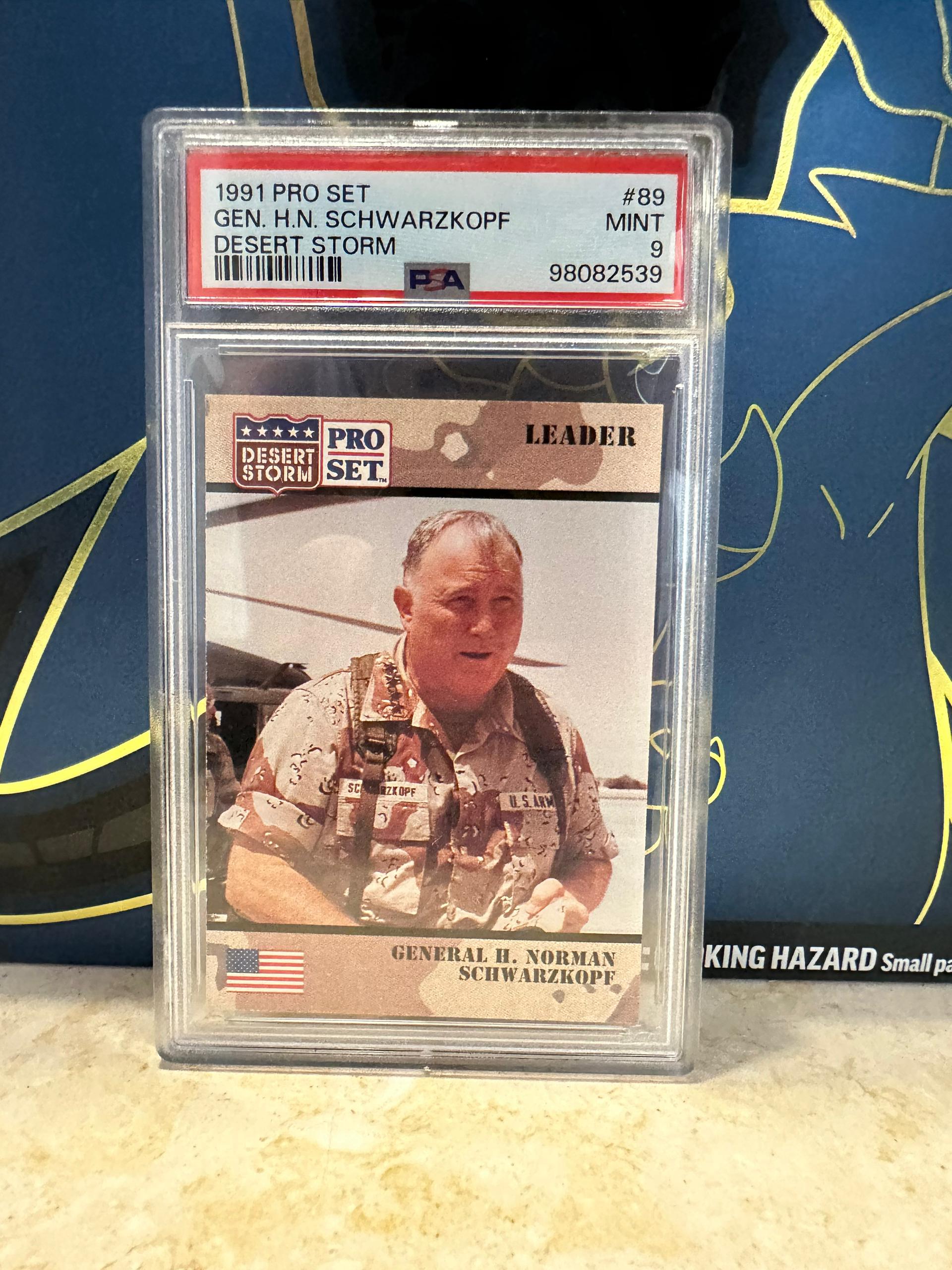 GENERAL H. NORMAN SCHWARZKOPF PSA 9