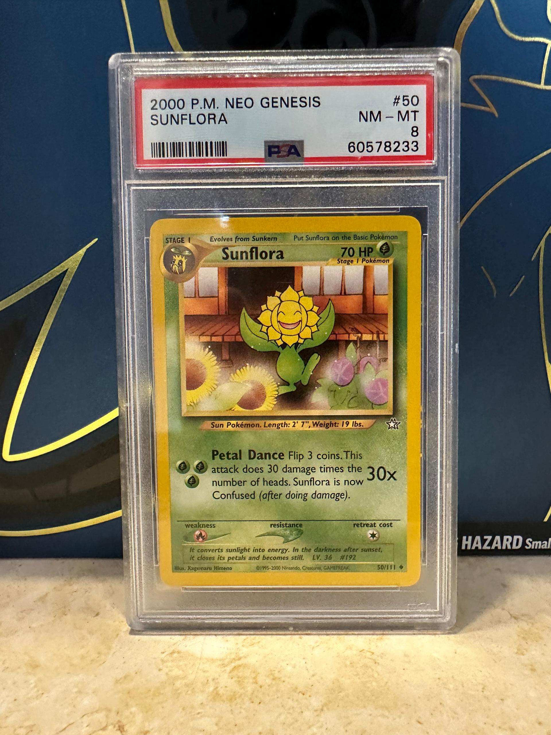 Sunflora . Neo Genesis PSA 8