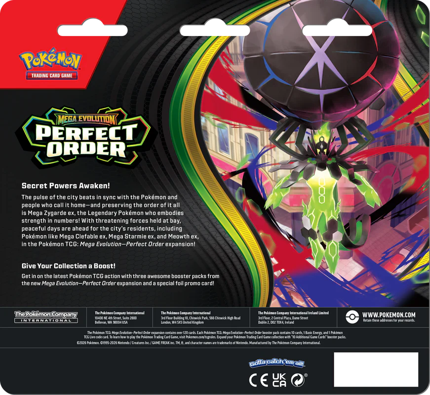 Pokémon TCG: Mega Evolution - Perfect Order - Blister Pack