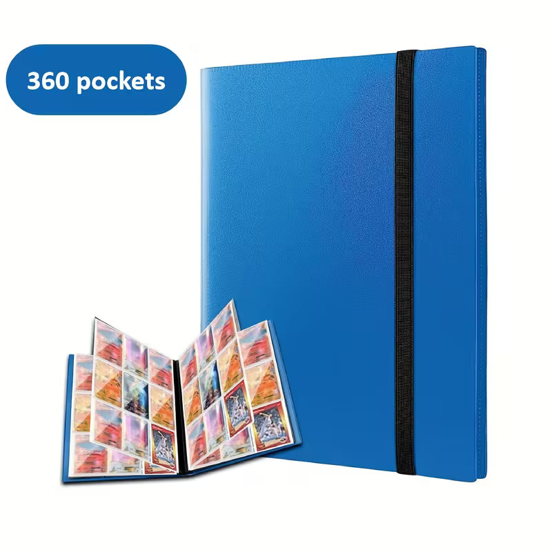 Card Binder Can Store Up to 360 Cards
