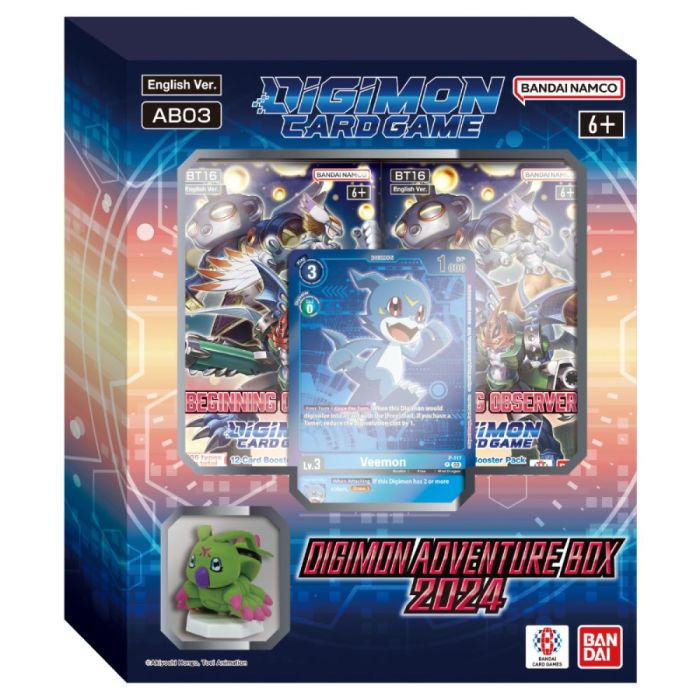 Digimon Card Game: Adventure Box 2-4 Packs, Promos