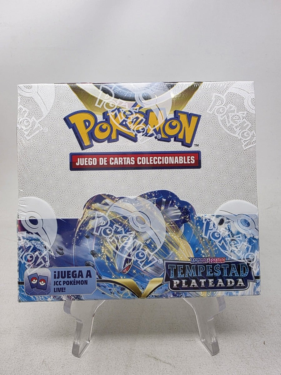 SPANISH Pokemon TCG Sword & Shield Silver Tempest Booster Box (36 Packs)