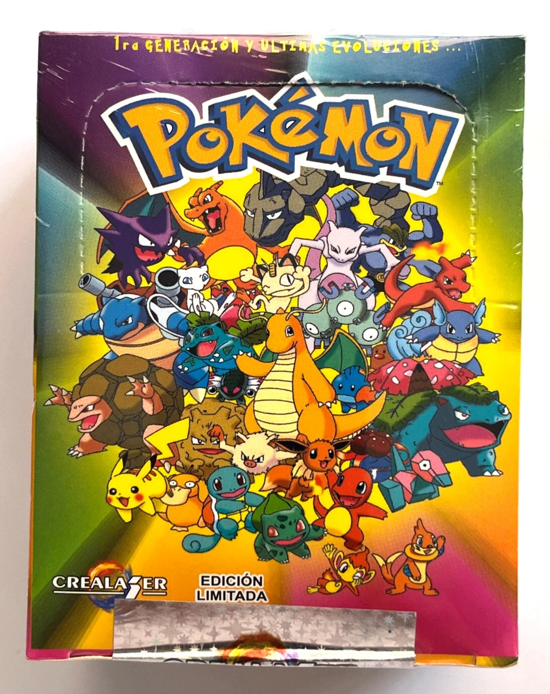 2025 BOX POKEMON Lastest Evolutions Crealaser 50 Sealed Packs Peru Gold Slammers
