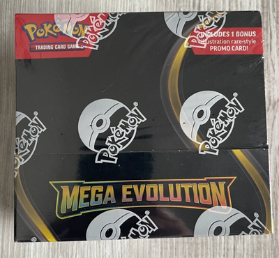 booster box mega evolution with prom